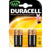 Батарейки Duracell ААА4LR03(4шт) мизинчиковые за 1 шт. /40 шт