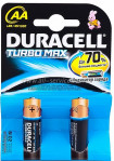 Батарейки Duracell R6(2шт) за 1шт  /карта12шт/120 шт