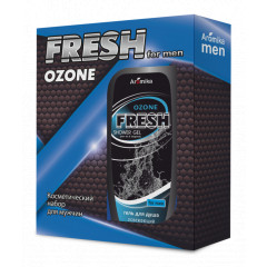 Подарочный Набор  FRESH OZONE Блейд (шам-нь 300мл+крем д/бритья 70гр.)/10шт