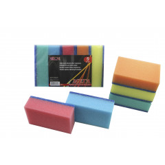 NEON  Губка бытовая 5-шт