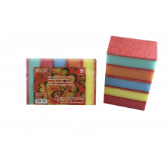 NEON  Губка бытовая 5-шт