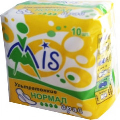 MIS  Прокладки женские  ультратонкие нормал драй (4 капли)  /32